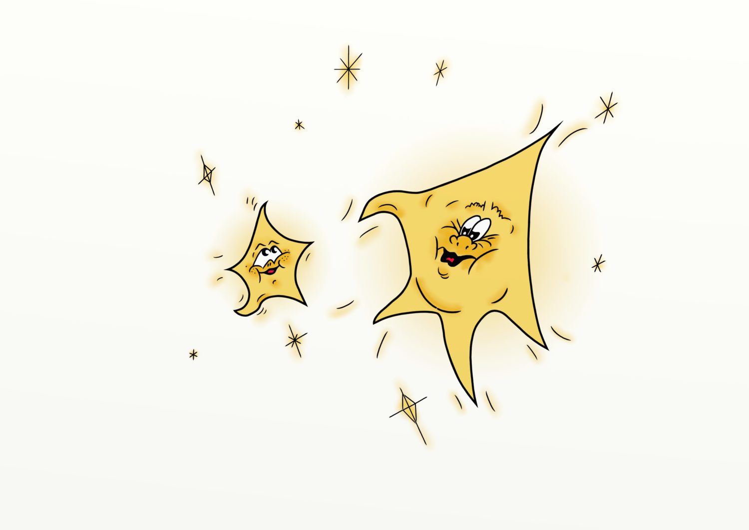 Der kleine Stern Marlou und die große Welt