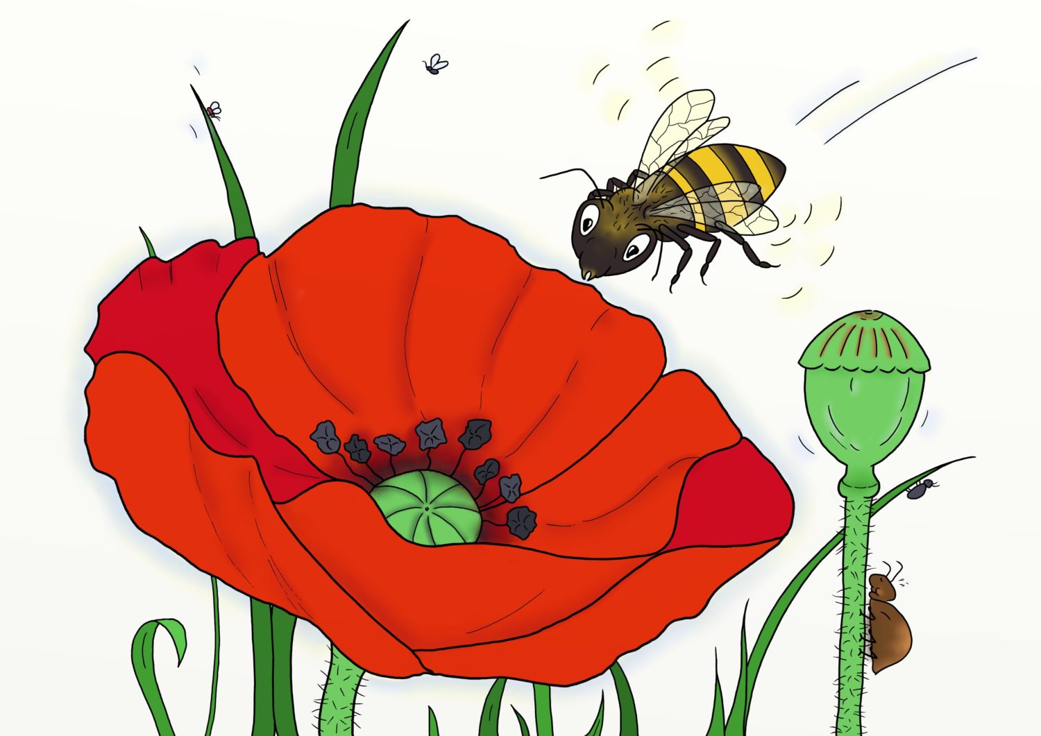 Die kleine Biene Philomena und die Pestizide